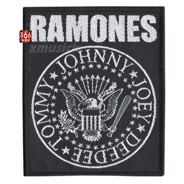 RAMONES 官方原版 Classic Logo (Woven Patch)