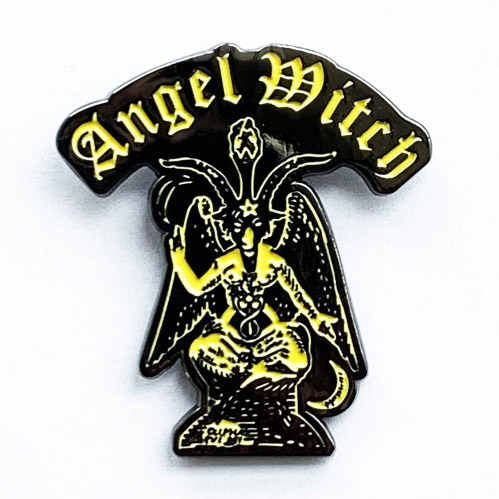 ANGEL WITCH 美国进口异形金属胸针 Logo (Metal Pin)