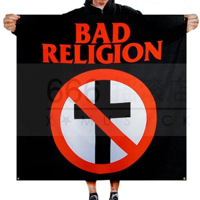 BAD RELIGION 官方正版出品 Crossbuster 挂旗海报（正方加厚）