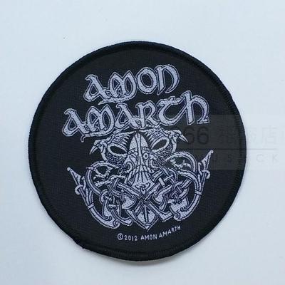AMON AMARTH 官方原版 Viking 圆形 (Woven Patch)