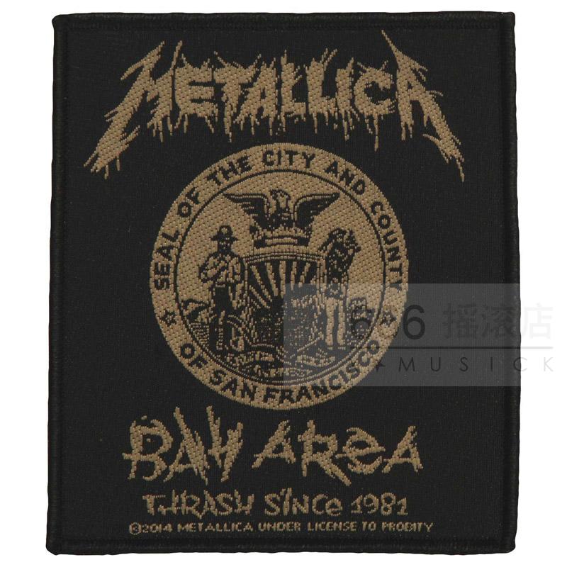 METALLICA 官方原版 Bay Area (Woven Patch)