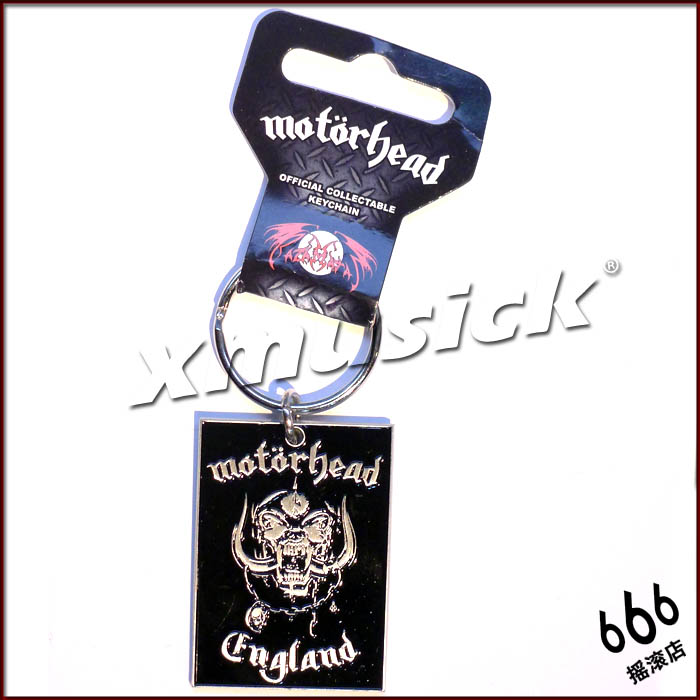 MOTORHEAD 乐队官方纪念品 进口原版钥匙扣 England (Keyring)