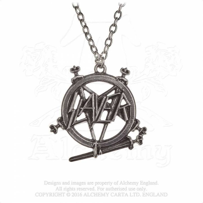 SLAYER 乐队官方原版 Pentagram 项链