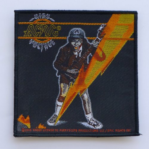 AC/DC 官方原版 High Voltage (Woven Patch) 16新款