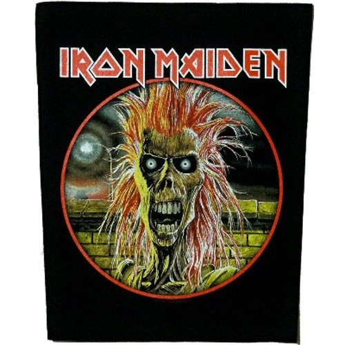 铁娘子 (IRON MAIDEN) 官方原版 Iron Maiden 背标 (Back Patch)