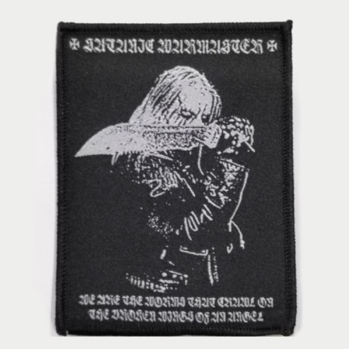 SATANIC WARMASTER 官方原版 We Are The Worms (Woven Patch)