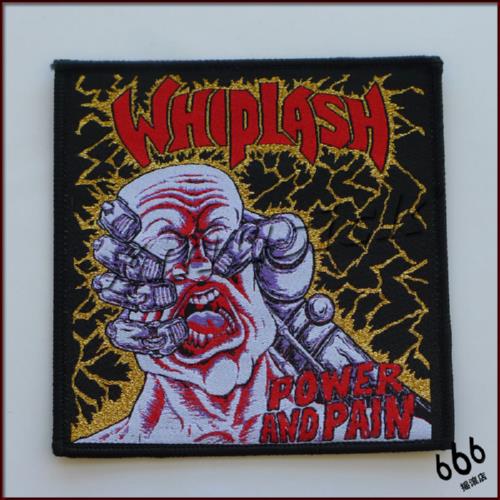 WHIPLASH 官方原版 Power and Pain (Woven Patch)