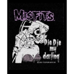MISFITS 官方原版 Die Die My Darling  (Woven Patch)