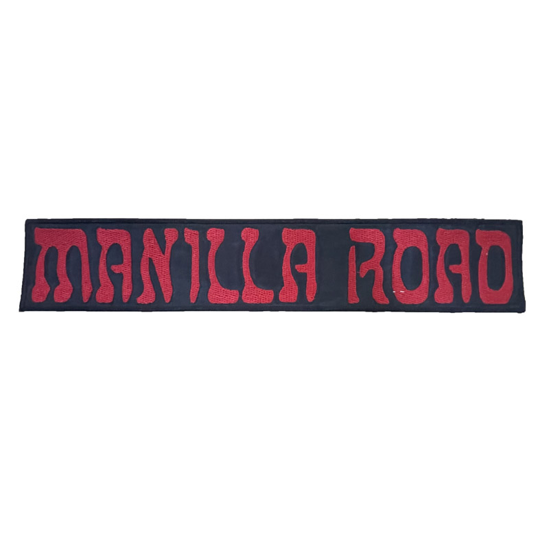 马尼拉之路（MANILLA ROAD）进口刺绣长条大布标背标（Back Patch）